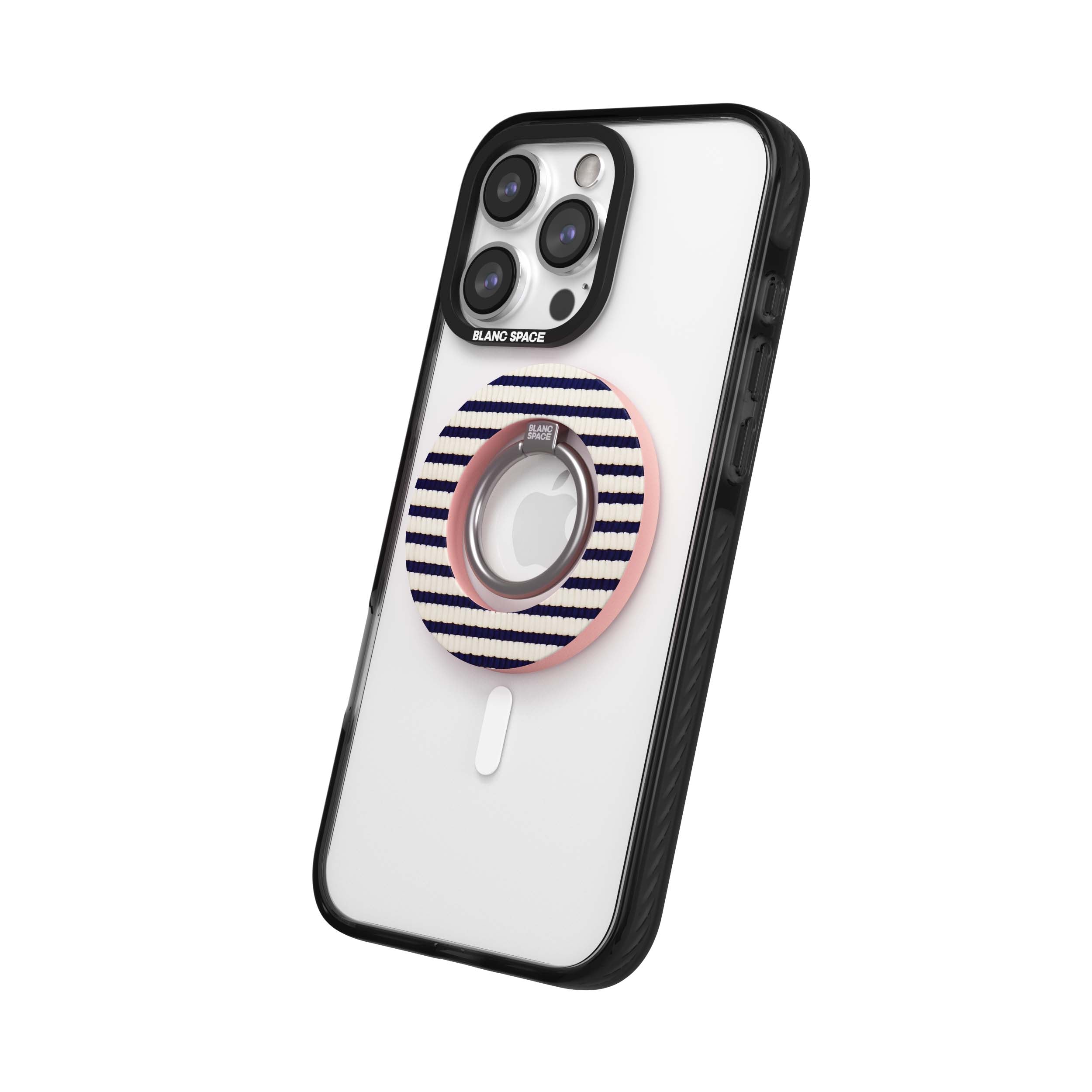 Coastal Italian Check Pattern Magsafe Grip Magsafe Grip Pink