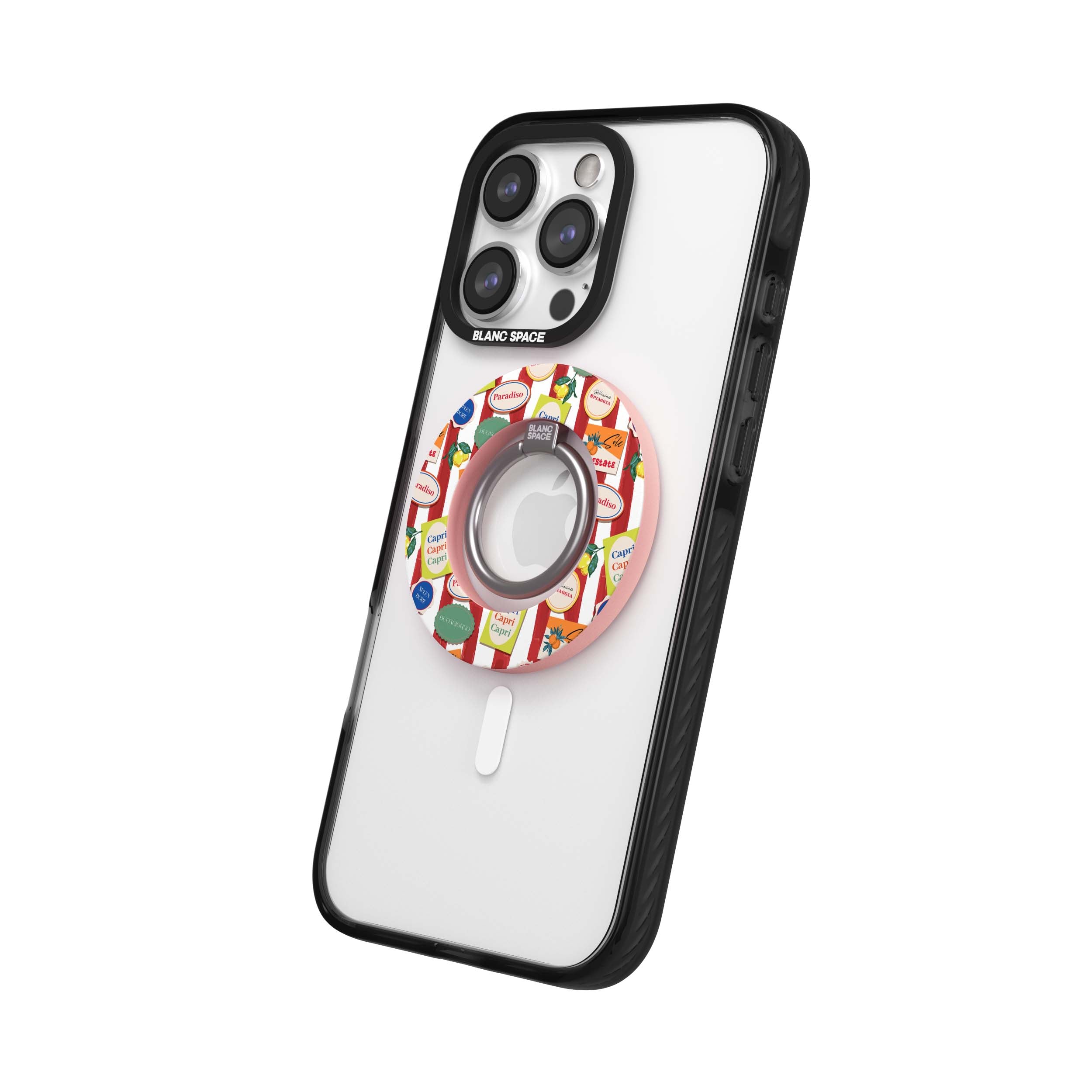 Seafood Pattern Magsafe Grip Magsafe Grip Pink