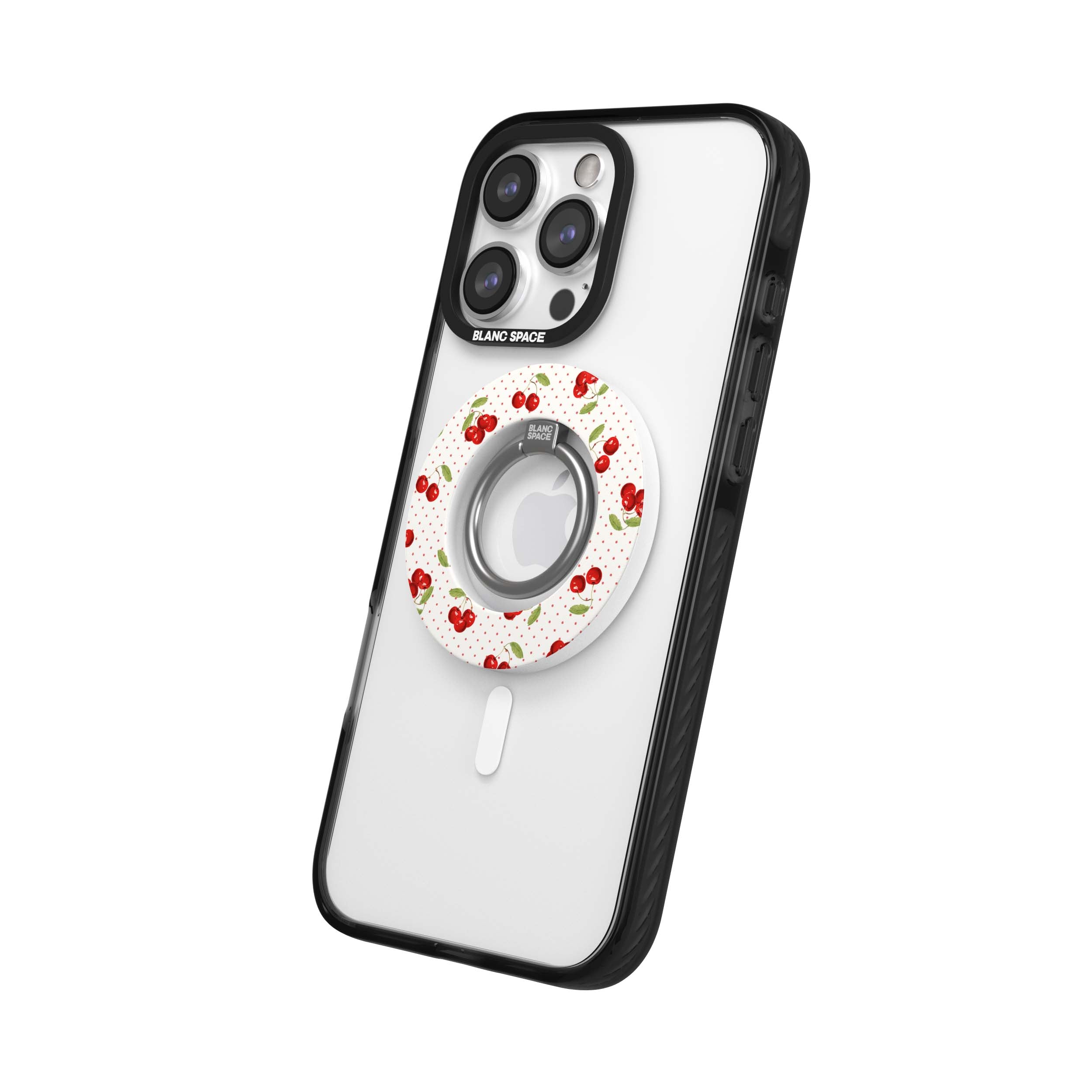 Blueberry Dot Magsafe Grip Magsafe Grip White