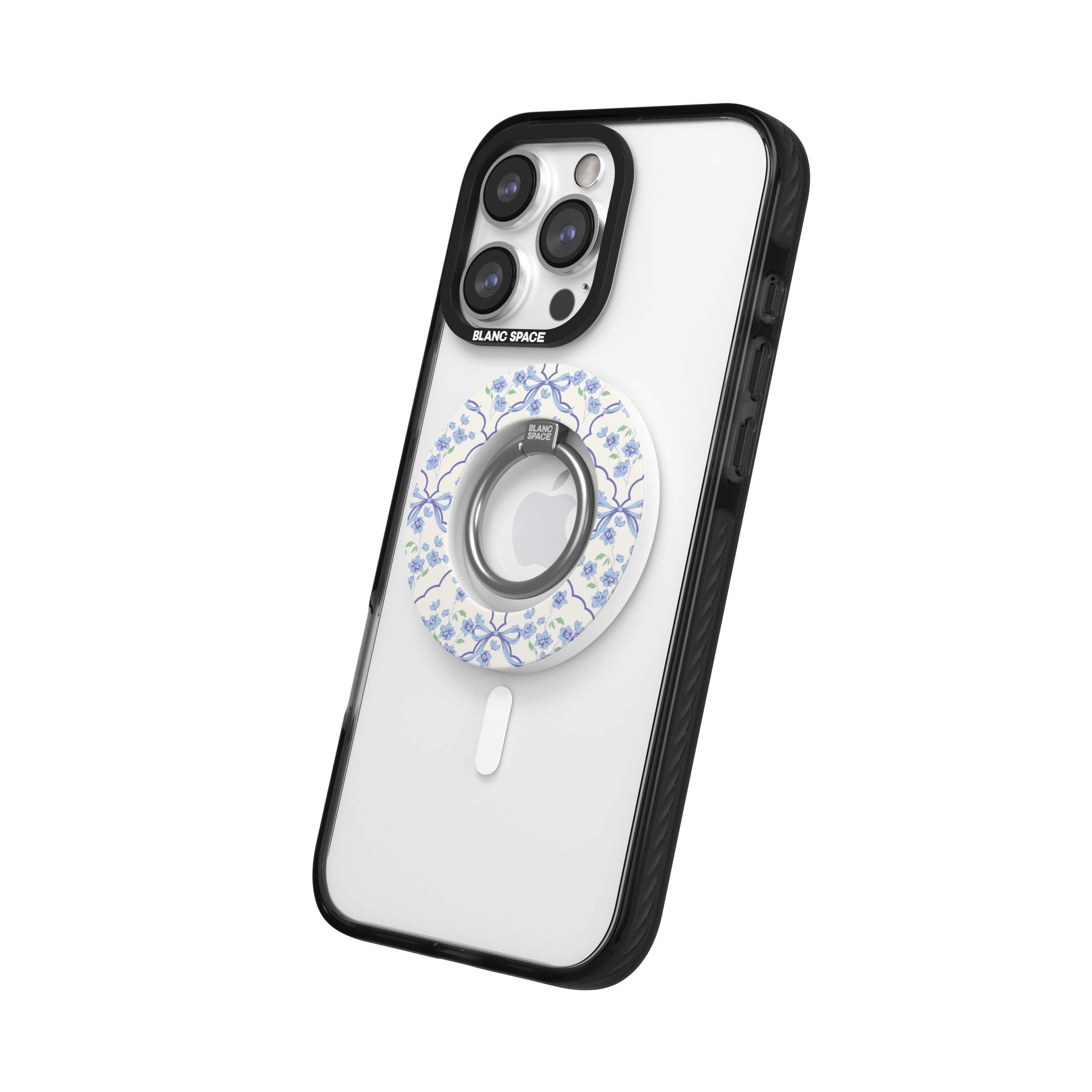 Blueberry Dot Magsafe Grip Magsafe Grip White