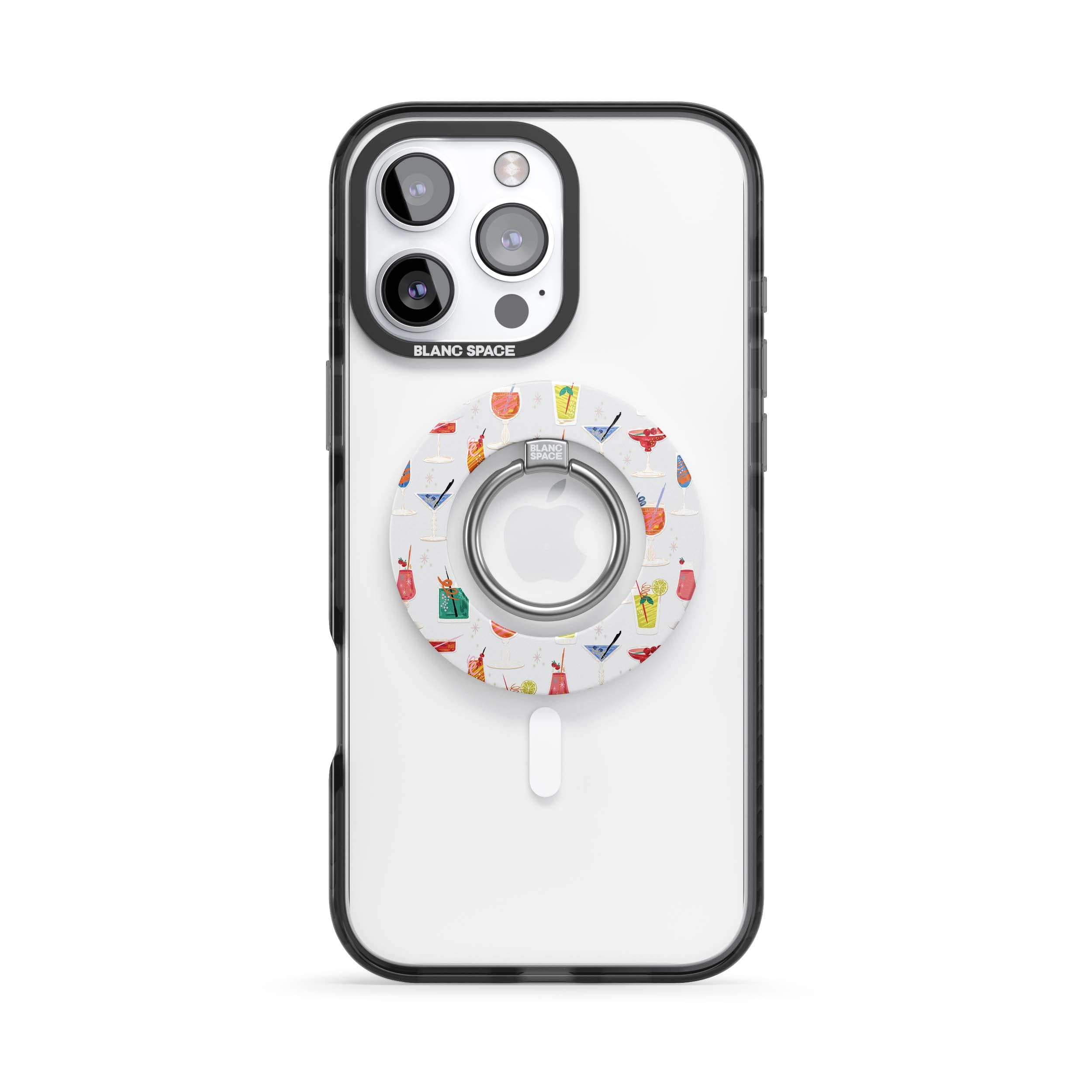 Seafood Pattern Magsafe Grip Magsafe Grip White