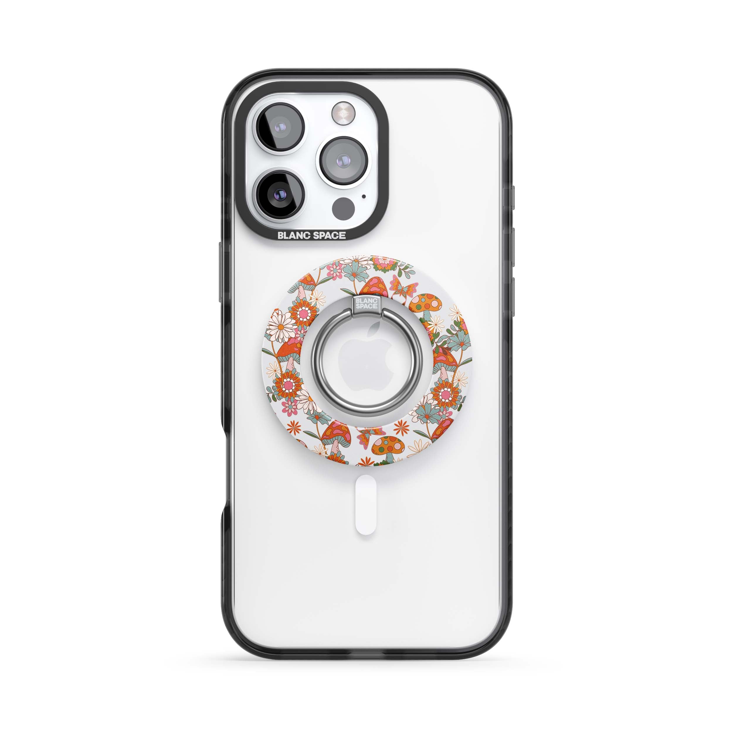 Seventies Bloom Magsafe Grip Magsafe Grip White
