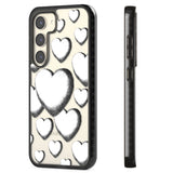 Hand-Drawn Hearts Impact Phone Case for Samsung Galaxy S24, Samsung Galaxy S23, Samsung Galaxy S22