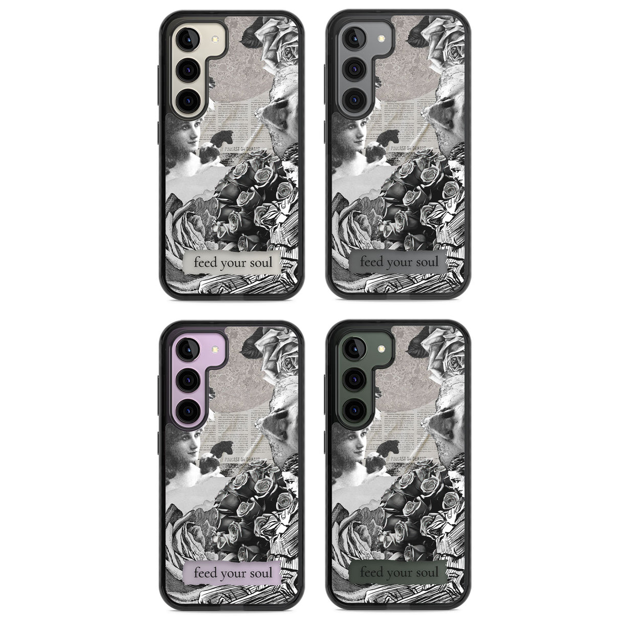 Feed Your Soul Impact Phone Case for Samsung Galaxy S24, Samsung Galaxy S23, Samsung Galaxy S22