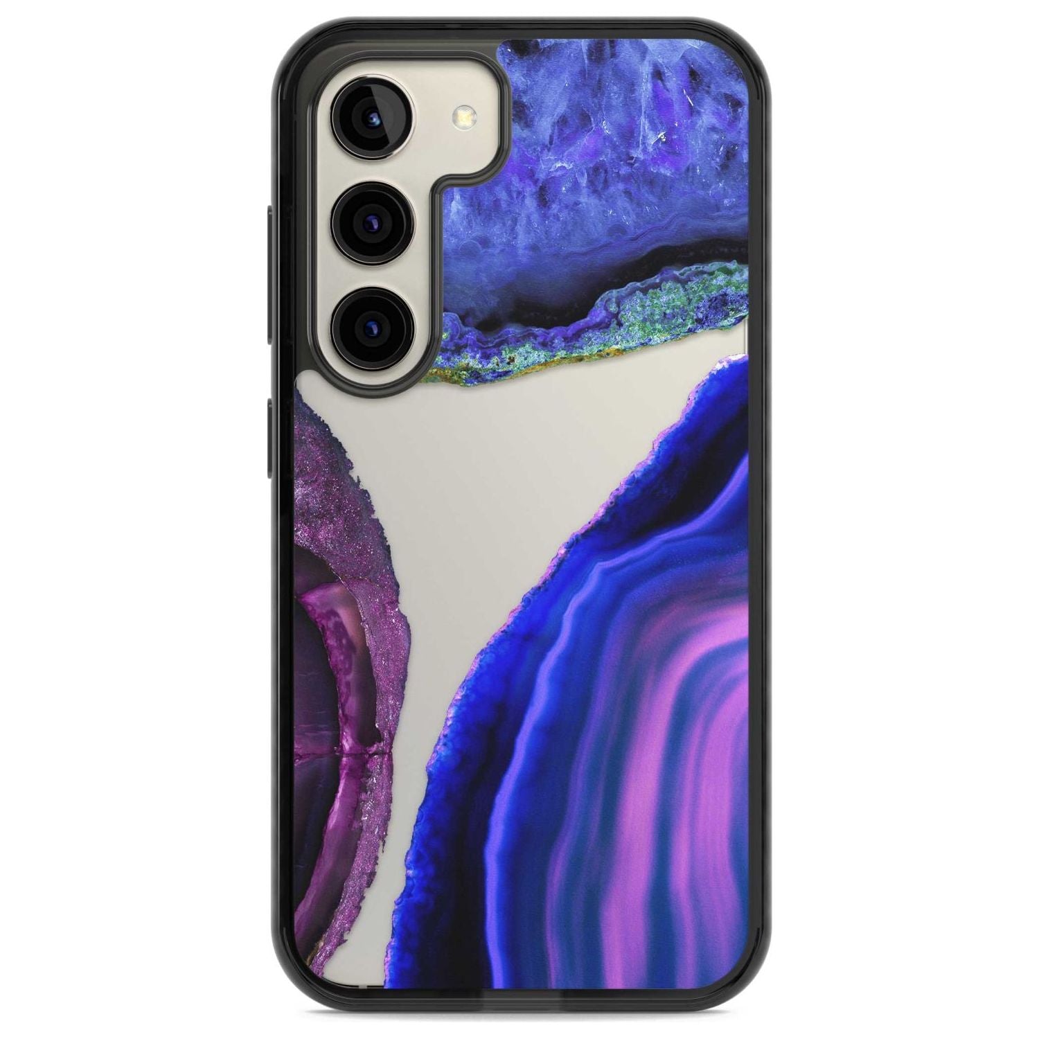 Violet Agate Slice