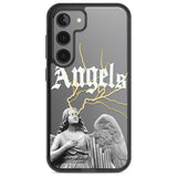 ANGELS Phone Case Samsung S22 / Black Impact Case,Samsung S23 / Black Impact Case Blanc Space