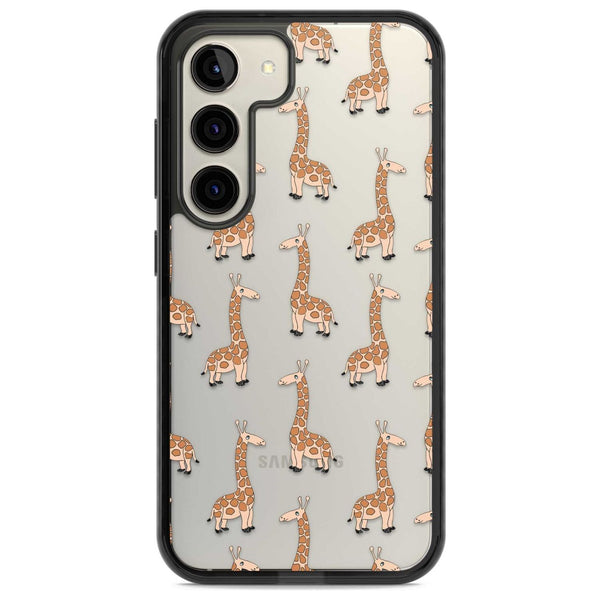 Cute Giraffe Pattern Clear