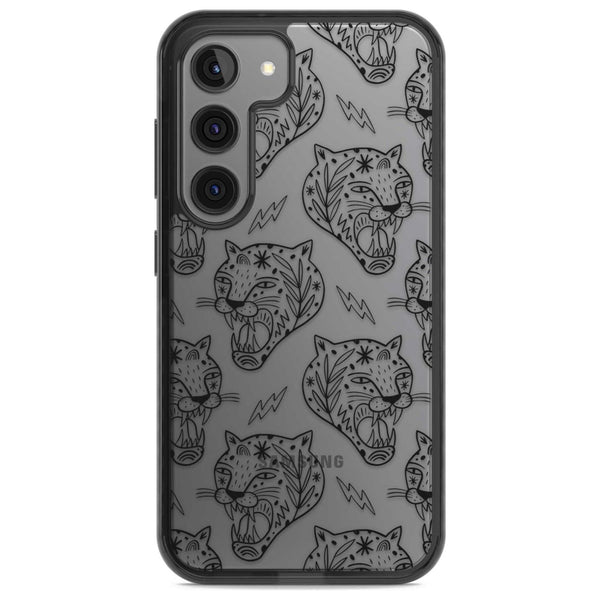 Black Tiger Roar Pattern