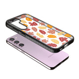 Autumn Leaves Impact Phone Case for Samsung Galaxy S24, Samsung Galaxy S23, Samsung Galaxy S22