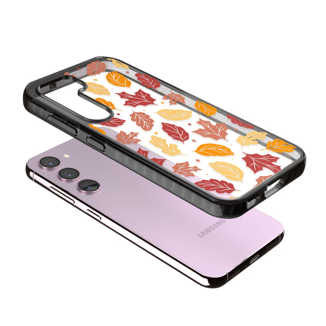 Autumn Leaves Impact Phone Case for Samsung Galaxy S24, Samsung Galaxy S23, Samsung Galaxy S22