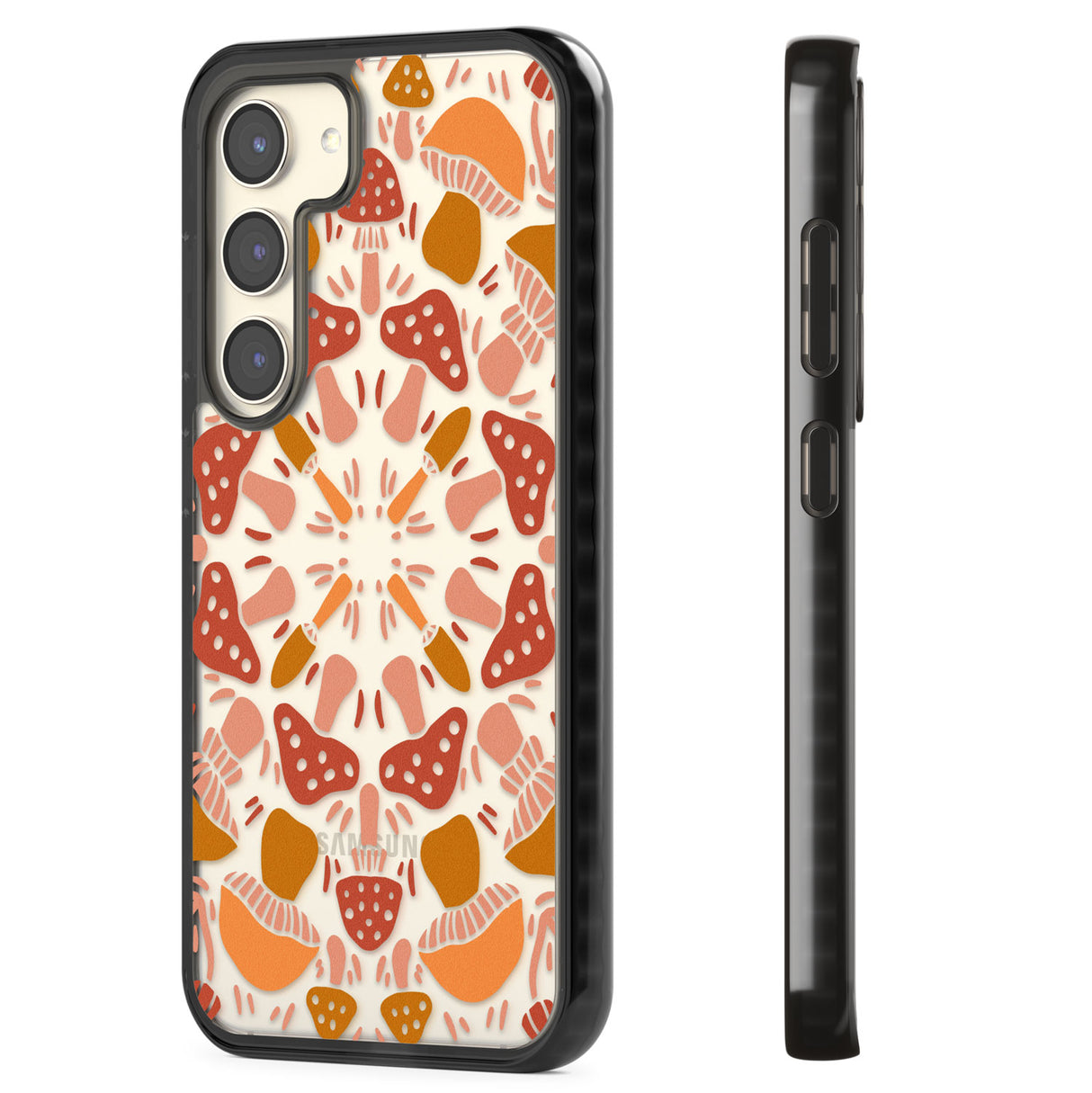 Mushroom Medley Impact Phone Case for Samsung Galaxy S24, Samsung Galaxy S23, Samsung Galaxy S22