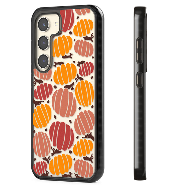 Autumn Pumpkin Patch Impact Phone Case for Samsung Galaxy S24, Samsung Galaxy S23, Samsung Galaxy S22