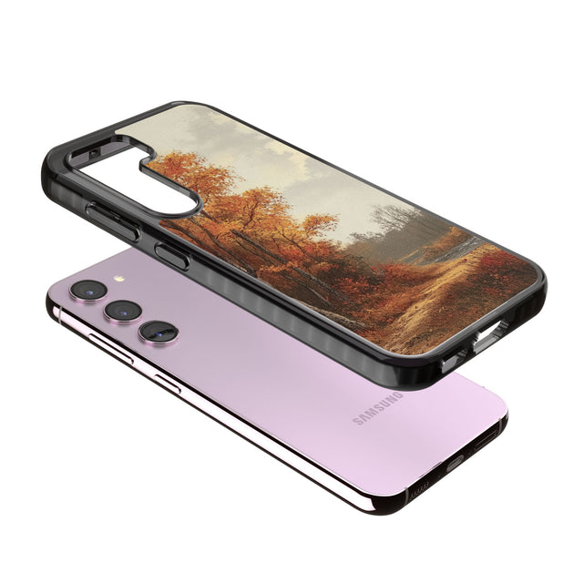 Vintage Autumn Oil Painting Impact Phone Case for Samsung Galaxy S24, Samsung Galaxy S23, Samsung Galaxy S22