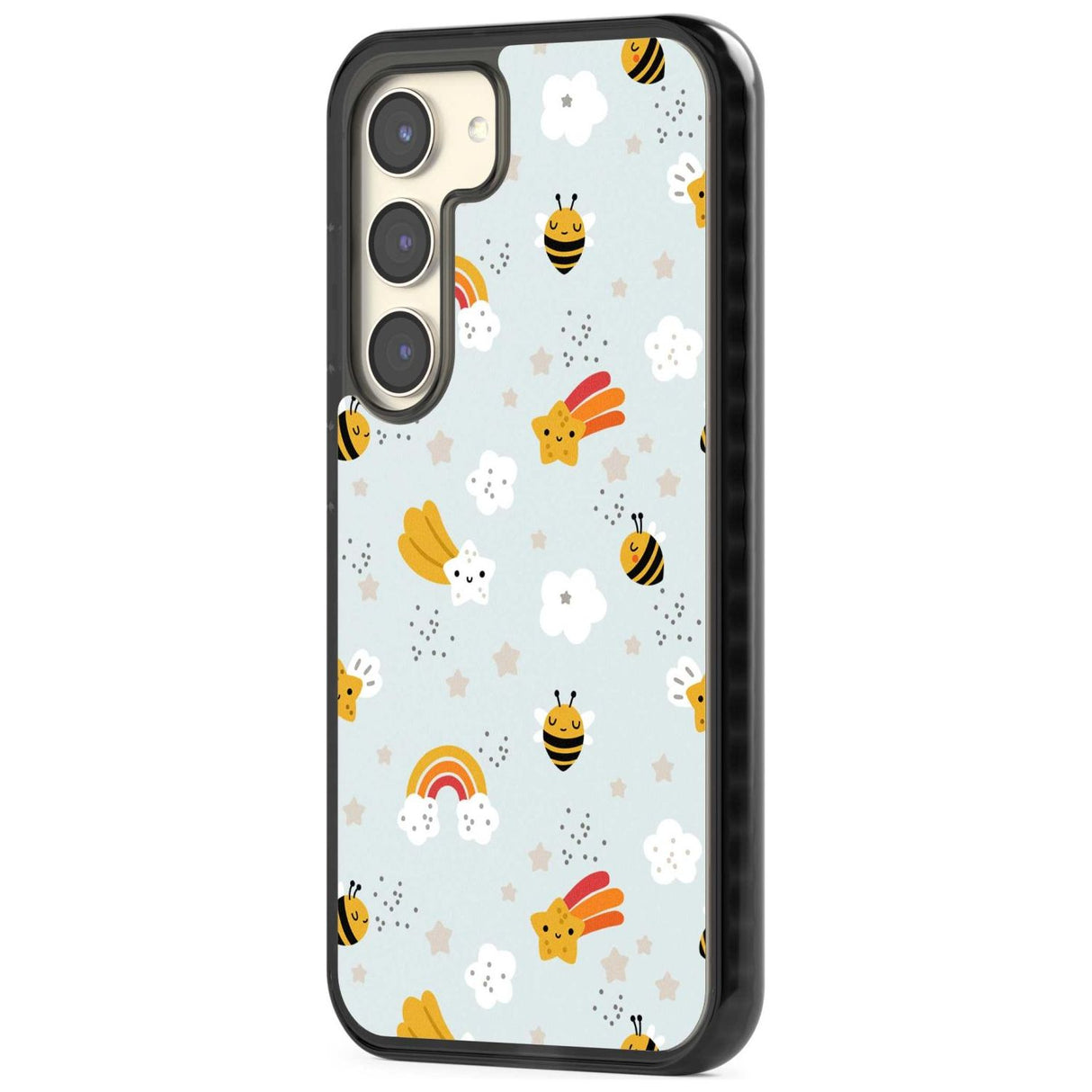 Sweet As Honey Patterns: Bees & Rainbows