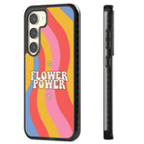 Melting Flower Power Impact Phone Case for Samsung Galaxy S24, Samsung Galaxy S23, Samsung Galaxy S22