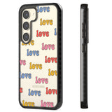 Love Pattern Impact Phone Case for Samsung Galaxy S24, Samsung Galaxy S23, Samsung Galaxy S22