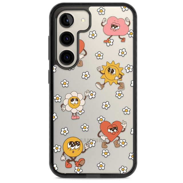 Daisies & Friends Impact Phone Case for Samsung Galaxy S24, Samsung Galaxy S23, Samsung Galaxy S22