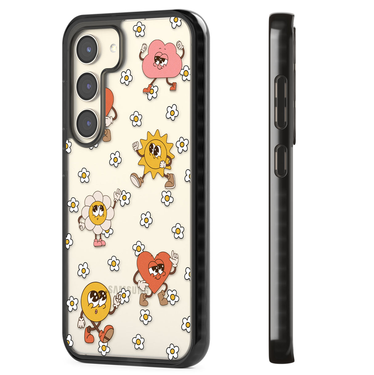 Daisies & Friends Impact Phone Case for Samsung Galaxy S24, Samsung Galaxy S23, Samsung Galaxy S22