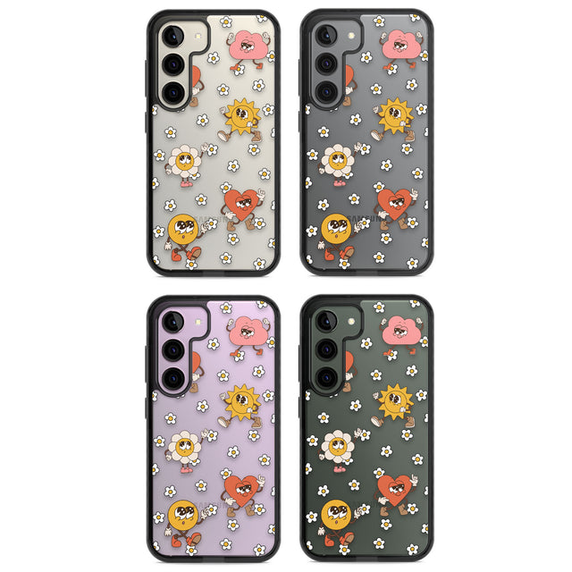 Daisies & Friends Impact Phone Case for Samsung Galaxy S24, Samsung Galaxy S23, Samsung Galaxy S22