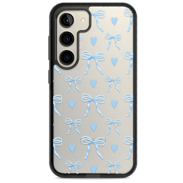 Blue Bows & Hearts