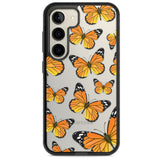 Sun-Yellow Butterflies Impact Phone Case for Samsung Galaxy S24, Samsung Galaxy S23, Samsung Galaxy S22