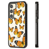 Sun-Yellow Butterflies Impact Phone Case for Samsung Galaxy S24, Samsung Galaxy S23, Samsung Galaxy S22