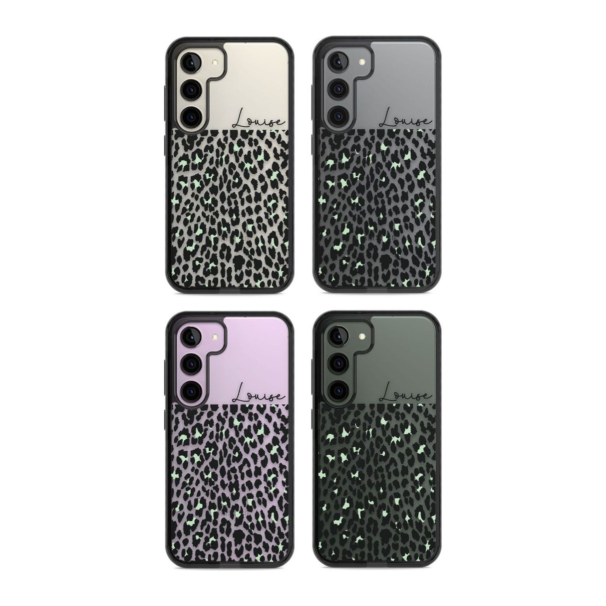 Personalised Seafoam Green & Cursive Leopard Spots Custom Phone Case iPhone 15 Pro Max / Black Impact Case,iPhone 15 Plus / Black Impact Case,iPhone 15 Pro / Black Impact Case,iPhone 15 / Black Impact Case,iPhone 15 Pro Max / Impact Case,iPhone 15 Plus / Impact Case,iPhone 15 Pro / Impact Case,iPhone 15 / Impact Case,iPhone 15 Pro Max / Magsafe Black Impact Case,iPhone 15 Plus / Magsafe Black Impact Case,iPhone 15 Pro / Magsafe Black Impact Case,iPhone 15 / Magsafe Black Impact Case,iPhone 14 Pro Max / Blac