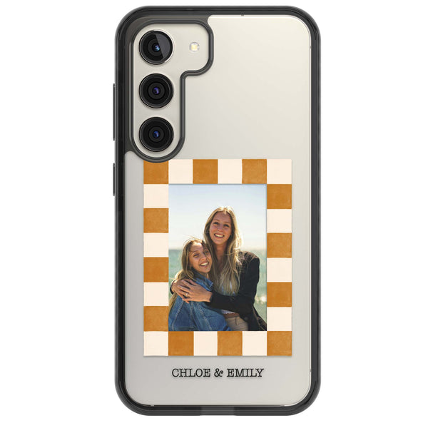 Personalised Citrus Check Photo