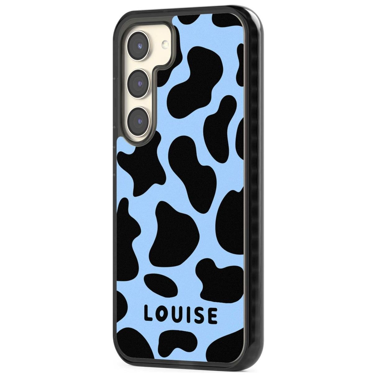 Personalised Blue and Black Cow Print Custom Phone Case iPhone 15 Pro Max / Black Impact Case,iPhone 15 Plus / Black Impact Case,iPhone 15 Pro / Black Impact Case,iPhone 15 / Black Impact Case,iPhone 15 Pro Max / Impact Case,iPhone 15 Plus / Impact Case,iPhone 15 Pro / Impact Case,iPhone 15 / Impact Case,iPhone 15 Pro Max / Magsafe Black Impact Case,iPhone 15 Plus / Magsafe Black Impact Case,iPhone 15 Pro / Magsafe Black Impact Case,iPhone 15 / Magsafe Black Impact Case,iPhone 14 Pro Max / Black Impact Case