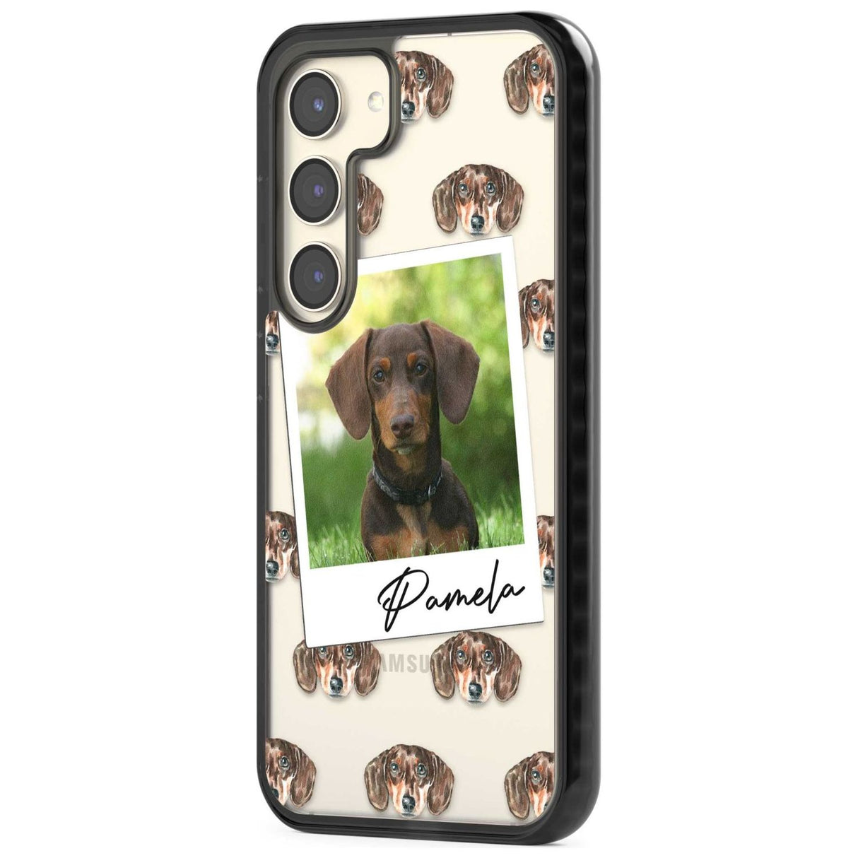 Personalised Dachshund, Brown - Dog Photo Custom Phone Case iPhone 15 Pro Max / Black Impact Case,iPhone 15 Plus / Black Impact Case,iPhone 15 Pro / Black Impact Case,iPhone 15 / Black Impact Case,iPhone 15 Pro Max / Impact Case,iPhone 15 Plus / Impact Case,iPhone 15 Pro / Impact Case,iPhone 15 / Impact Case,iPhone 15 Pro Max / Magsafe Black Impact Case,iPhone 15 Plus / Magsafe Black Impact Case,iPhone 15 Pro / Magsafe Black Impact Case,iPhone 15 / Magsafe Black Impact Case,iPhone 14 Pro Max / Black Impact 