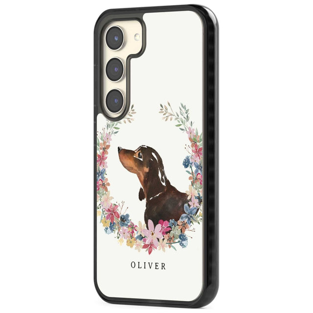 Personalised Black & Tan Dachshund - Watercolour Dog Portrait Custom Phone Case iPhone 15 Pro Max / Black Impact Case,iPhone 15 Plus / Black Impact Case,iPhone 15 Pro / Black Impact Case,iPhone 15 / Black Impact Case,iPhone 15 Pro Max / Impact Case,iPhone 15 Plus / Impact Case,iPhone 15 Pro / Impact Case,iPhone 15 / Impact Case,iPhone 15 Pro Max / Magsafe Black Impact Case,iPhone 15 Plus / Magsafe Black Impact Case,iPhone 15 Pro / Magsafe Black Impact Case,iPhone 15 / Magsafe Black Impact Case,iPhone 14 Pro