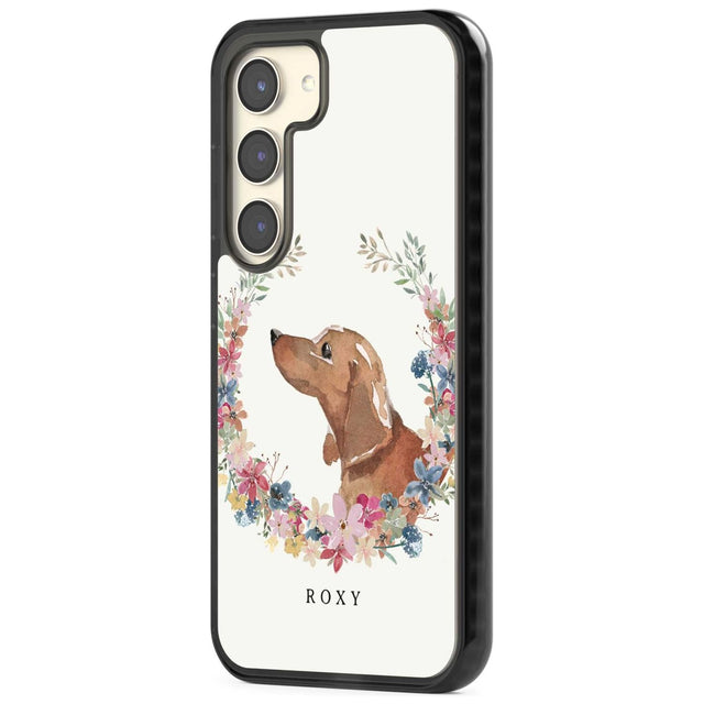 Personalised Tan Dachshund - Watercolour Dog Portrait Custom Phone Case iPhone 15 Pro Max / Black Impact Case,iPhone 15 Plus / Black Impact Case,iPhone 15 Pro / Black Impact Case,iPhone 15 / Black Impact Case,iPhone 15 Pro Max / Impact Case,iPhone 15 Plus / Impact Case,iPhone 15 Pro / Impact Case,iPhone 15 / Impact Case,iPhone 15 Pro Max / Magsafe Black Impact Case,iPhone 15 Plus / Magsafe Black Impact Case,iPhone 15 Pro / Magsafe Black Impact Case,iPhone 15 / Magsafe Black Impact Case,iPhone 14 Pro Max / B