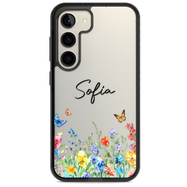 Personalised Buterflies Wildflowers