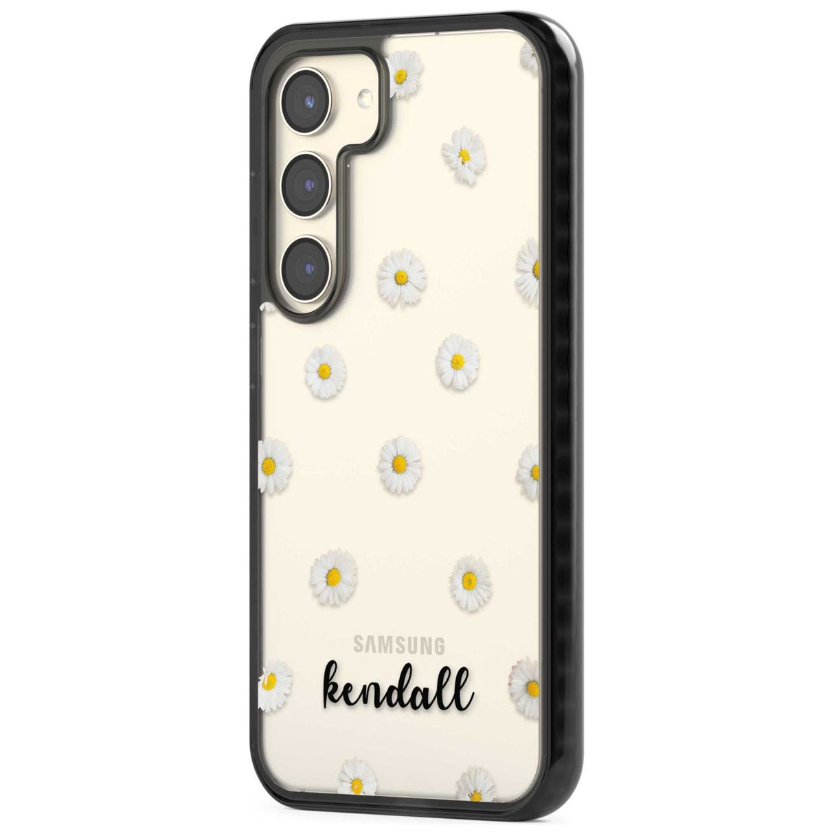 Personalised White Daisies & Cursive Custom Phone Case iPhone 15 Pro Max / Black Impact Case,iPhone 15 Plus / Black Impact Case,iPhone 15 Pro / Black Impact Case,iPhone 15 / Black Impact Case,iPhone 15 Pro Max / Impact Case,iPhone 15 Plus / Impact Case,iPhone 15 Pro / Impact Case,iPhone 15 / Impact Case,iPhone 15 Pro Max / Magsafe Black Impact Case,iPhone 15 Plus / Magsafe Black Impact Case,iPhone 15 Pro / Magsafe Black Impact Case,iPhone 15 / Magsafe Black Impact Case,iPhone 14 Pro Max / Black Impact Case,