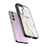 Personalised White & Gold Swirl Marble Custom Phone Case iPhone 15 Pro Max / Black Impact Case,iPhone 15 Plus / Black Impact Case,iPhone 15 Pro / Black Impact Case,iPhone 15 / Black Impact Case,iPhone 15 Pro Max / Impact Case,iPhone 15 Plus / Impact Case,iPhone 15 Pro / Impact Case,iPhone 15 / Impact Case,iPhone 15 Pro Max / Magsafe Black Impact Case,iPhone 15 Plus / Magsafe Black Impact Case,iPhone 15 Pro / Magsafe Black Impact Case,iPhone 15 / Magsafe Black Impact Case,iPhone 14 Pro Max / Black Impact Cas