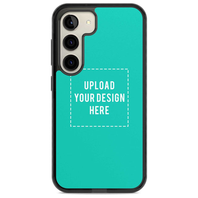 Personalise Your Own Design Custom Phone Case Samsung S22 / Black Impact Case,Samsung S23 / Black Impact Case Blanc Space