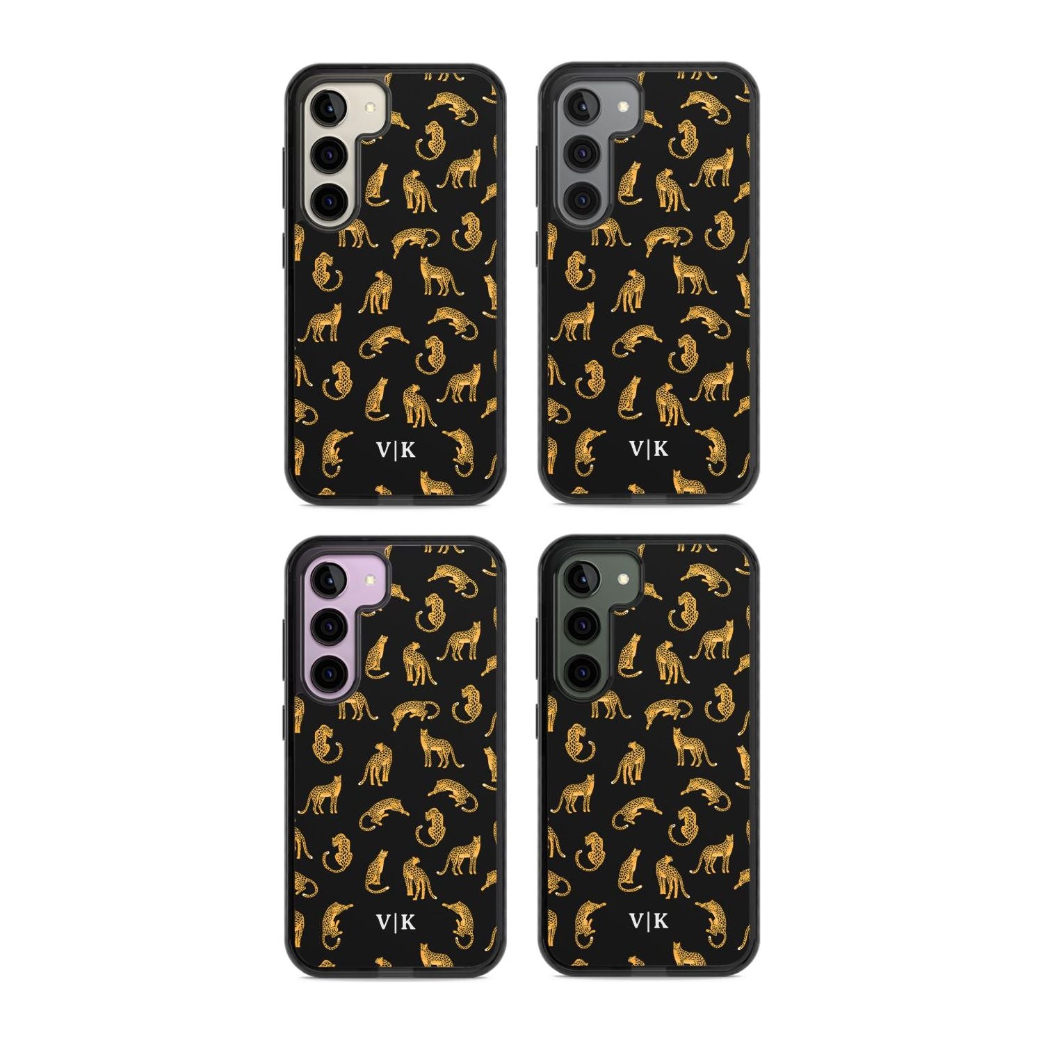 Personalised Cheetah Pattern: Black