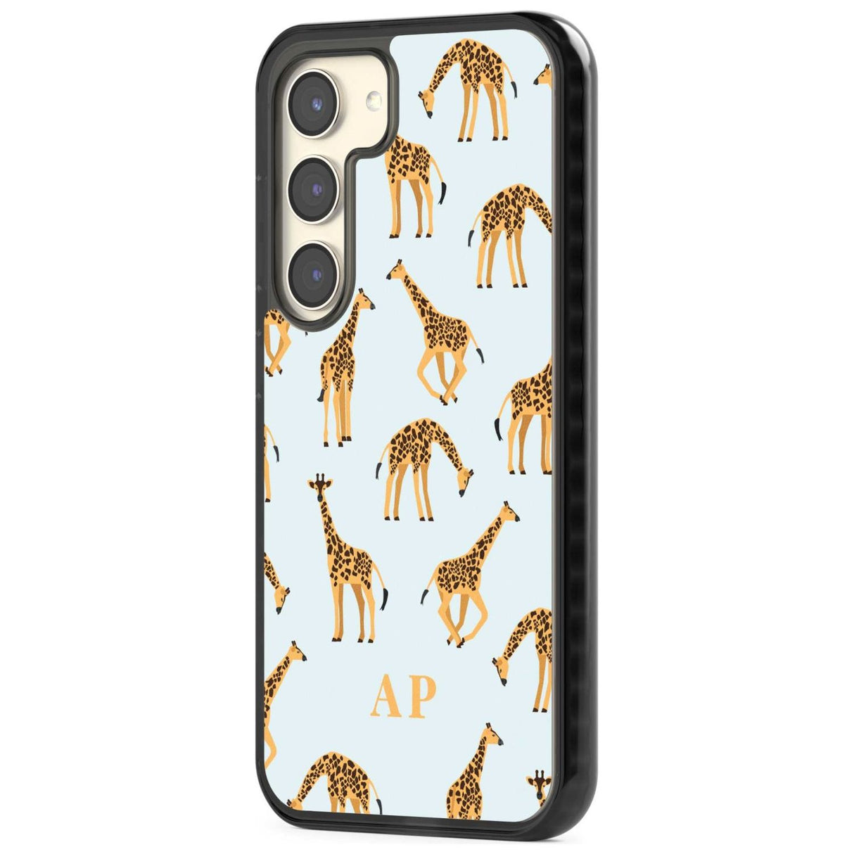 Personalised Safari Giraffe Pattern on Blue Custom Phone Case iPhone 15 Pro Max / Black Impact Case,iPhone 15 Plus / Black Impact Case,iPhone 15 Pro / Black Impact Case,iPhone 15 / Black Impact Case,iPhone 15 Pro Max / Impact Case,iPhone 15 Plus / Impact Case,iPhone 15 Pro / Impact Case,iPhone 15 / Impact Case,iPhone 15 Pro Max / Magsafe Black Impact Case,iPhone 15 Plus / Magsafe Black Impact Case,iPhone 15 Pro / Magsafe Black Impact Case,iPhone 15 / Magsafe Black Impact Case,iPhone 14 Pro Max / Black Impac