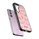 Personalised Red Elephant Outlines on Pink Custom Phone Case iPhone 15 Pro Max / Black Impact Case,iPhone 15 Plus / Black Impact Case,iPhone 15 Pro / Black Impact Case,iPhone 15 / Black Impact Case,iPhone 15 Pro Max / Impact Case,iPhone 15 Plus / Impact Case,iPhone 15 Pro / Impact Case,iPhone 15 / Impact Case,iPhone 15 Pro Max / Magsafe Black Impact Case,iPhone 15 Plus / Magsafe Black Impact Case,iPhone 15 Pro / Magsafe Black Impact Case,iPhone 15 / Magsafe Black Impact Case,iPhone 14 Pro Max / Black Impact