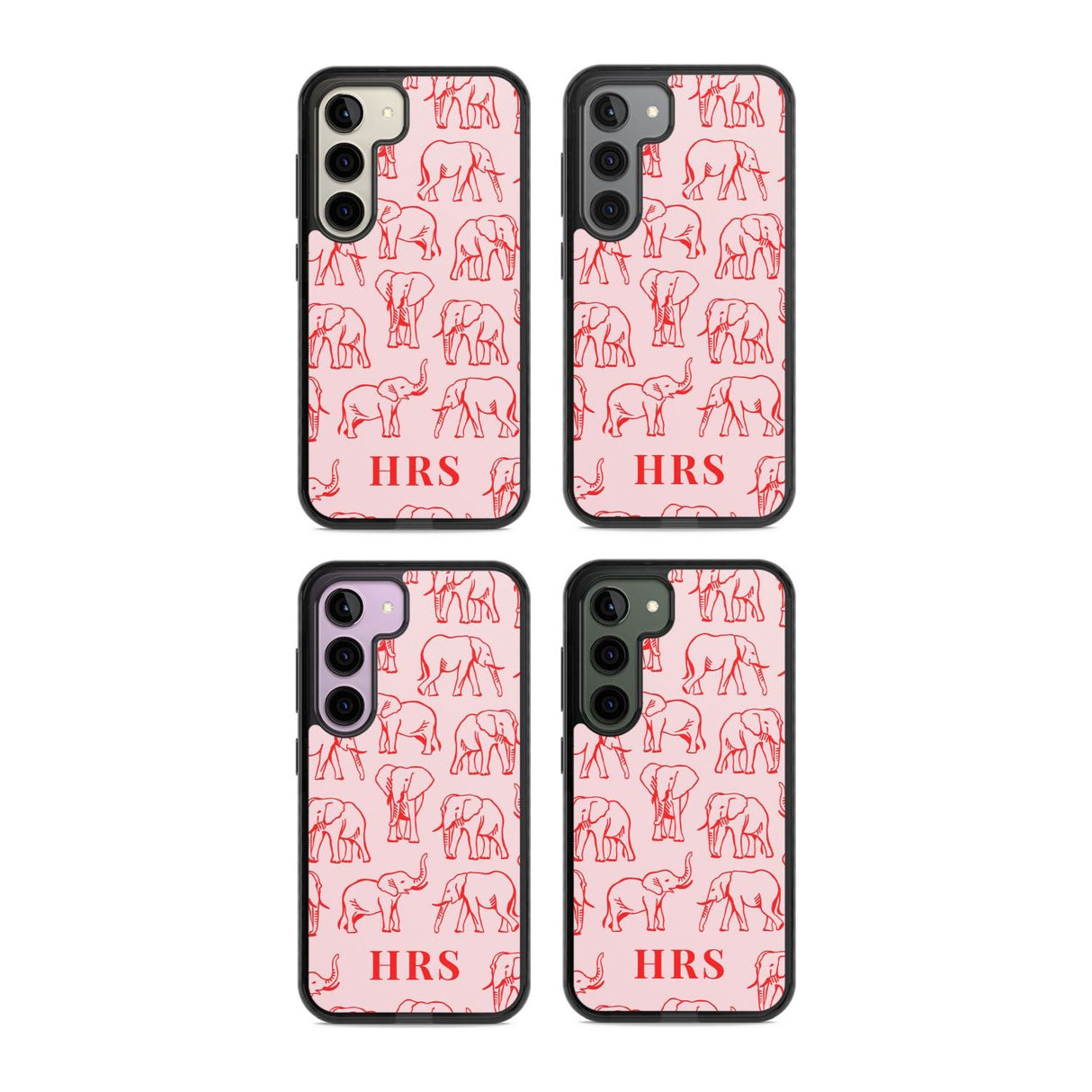 Personalised Red Elephant Outlines on Pink Custom Phone Case iPhone 15 Pro Max / Black Impact Case,iPhone 15 Plus / Black Impact Case,iPhone 15 Pro / Black Impact Case,iPhone 15 / Black Impact Case,iPhone 15 Pro Max / Impact Case,iPhone 15 Plus / Impact Case,iPhone 15 Pro / Impact Case,iPhone 15 / Impact Case,iPhone 15 Pro Max / Magsafe Black Impact Case,iPhone 15 Plus / Magsafe Black Impact Case,iPhone 15 Pro / Magsafe Black Impact Case,iPhone 15 / Magsafe Black Impact Case,iPhone 14 Pro Max / Black Impact