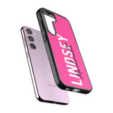 Personalised Bold Name: Pink Custom Phone Case iPhone 15 Pro Max / Black Impact Case,iPhone 15 Plus / Black Impact Case,iPhone 15 Pro / Black Impact Case,iPhone 15 / Black Impact Case,iPhone 15 Pro Max / Impact Case,iPhone 15 Plus / Impact Case,iPhone 15 Pro / Impact Case,iPhone 15 / Impact Case,iPhone 15 Pro Max / Magsafe Black Impact Case,iPhone 15 Plus / Magsafe Black Impact Case,iPhone 15 Pro / Magsafe Black Impact Case,iPhone 15 / Magsafe Black Impact Case,iPhone 14 Pro Max / Black Impact Case,iPhone 1