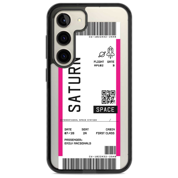 Personalised Saturn Travel Ticket