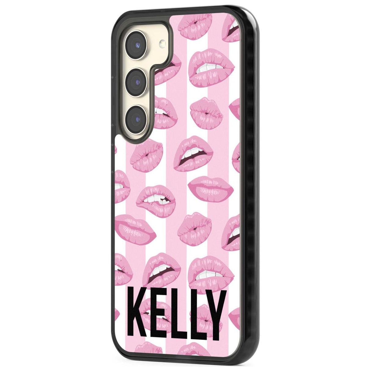 Personalised Pink Stripes & Lips Custom Phone Case iPhone 15 Pro Max / Black Impact Case,iPhone 15 Plus / Black Impact Case,iPhone 15 Pro / Black Impact Case,iPhone 15 / Black Impact Case,iPhone 15 Pro Max / Impact Case,iPhone 15 Plus / Impact Case,iPhone 15 Pro / Impact Case,iPhone 15 / Impact Case,iPhone 15 Pro Max / Magsafe Black Impact Case,iPhone 15 Plus / Magsafe Black Impact Case,iPhone 15 Pro / Magsafe Black Impact Case,iPhone 15 / Magsafe Black Impact Case,iPhone 14 Pro Max / Black Impact Case,iPho