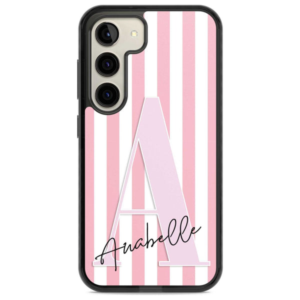 Personalised Soft Pink Stripes