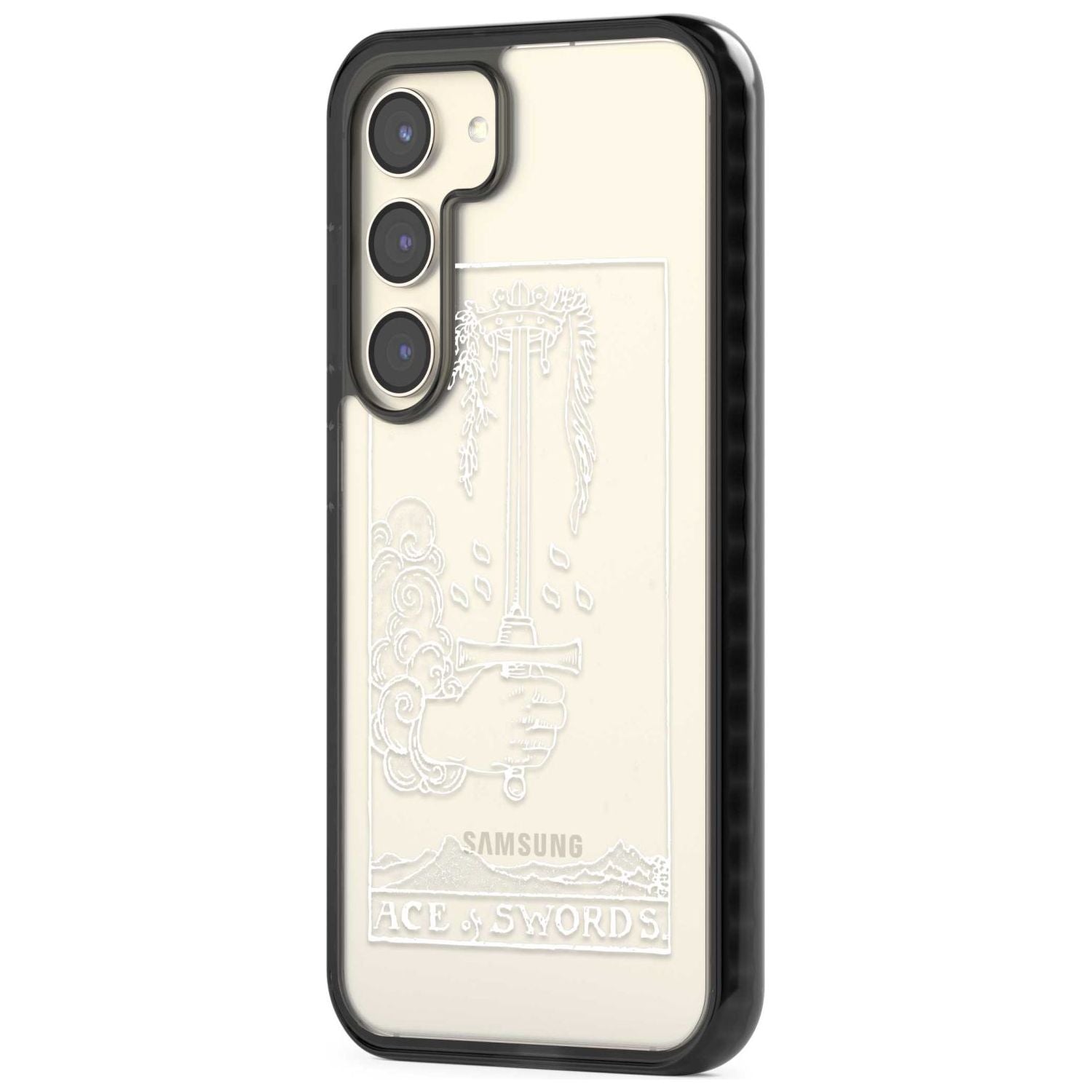Personalised Ace of Swords Tarot Card - White Transparent Custom Phone Case iPhone 15 Pro Max / Black Impact Case,iPhone 15 Plus / Black Impact Case,iPhone 15 Pro / Black Impact Case,iPhone 15 / Black Impact Case,iPhone 15 Pro Max / Impact Case,iPhone 15 Plus / Impact Case,iPhone 15 Pro / Impact Case,iPhone 15 / Impact Case,iPhone 15 Pro Max / Magsafe Black Impact Case,iPhone 15 Plus / Magsafe Black Impact Case,iPhone 15 Pro / Magsafe Black Impact Case,iPhone 15 / Magsafe Black Impact Case,iPhone 14 Pro Max
