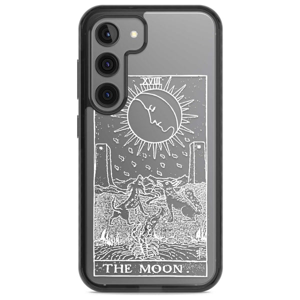 Personalised The Moon Tarot Card (White)