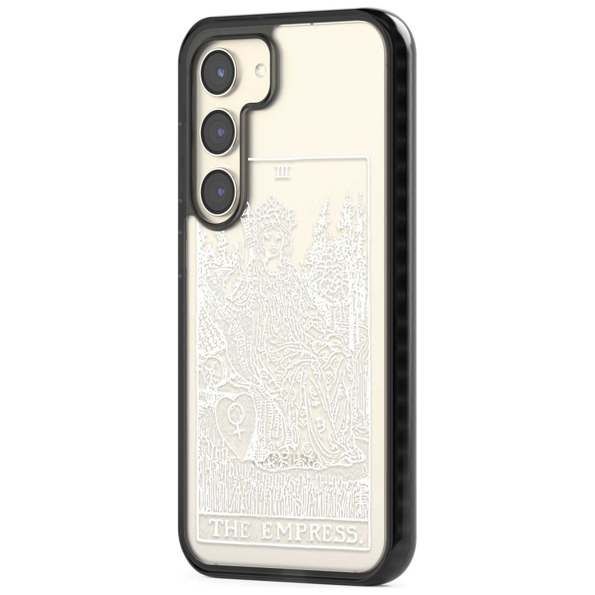 Personalised The Empress Tarot Card - White Transparent Custom Phone Case iPhone 15 Pro Max / Black Impact Case,iPhone 15 Plus / Black Impact Case,iPhone 15 Pro / Black Impact Case,iPhone 15 / Black Impact Case,iPhone 15 Pro Max / Impact Case,iPhone 15 Plus / Impact Case,iPhone 15 Pro / Impact Case,iPhone 15 / Impact Case,iPhone 15 Pro Max / Magsafe Black Impact Case,iPhone 15 Plus / Magsafe Black Impact Case,iPhone 15 Pro / Magsafe Black Impact Case,iPhone 15 / Magsafe Black Impact Case,iPhone 14 Pro Max /