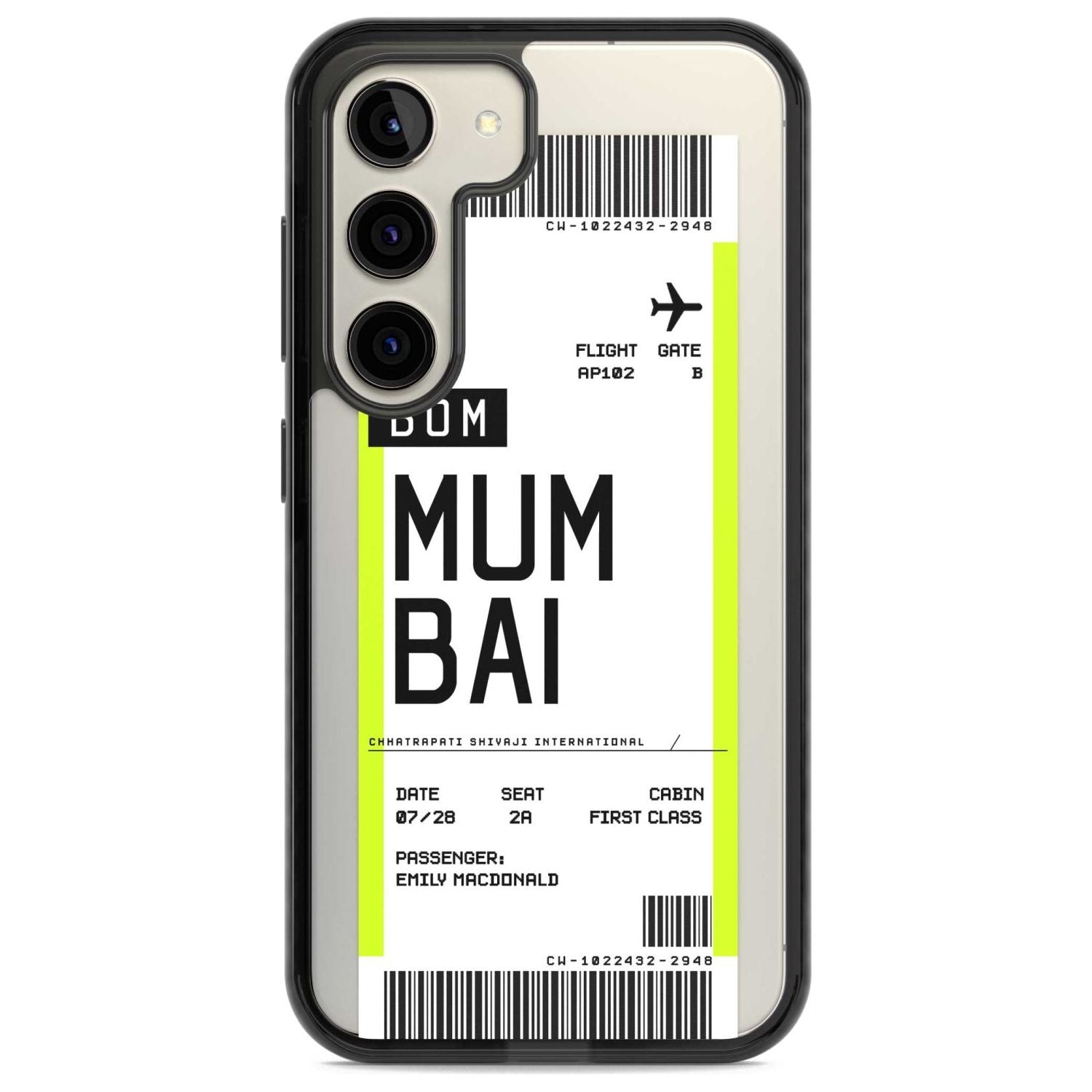 Personalised Mumbai Boarding Pass