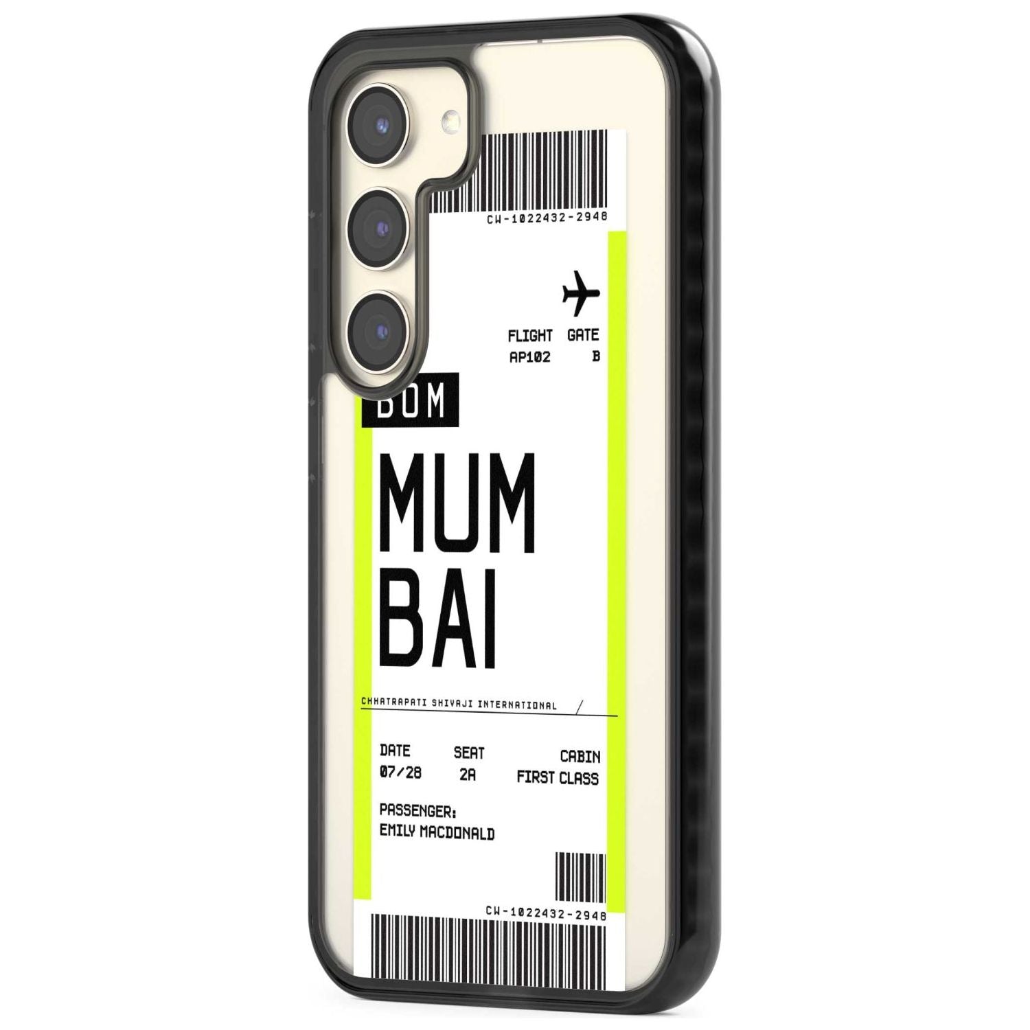 Personalised Mumbai Boarding Pass