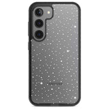 Celestial Starry Sky White Phone Case Samsung S22 / Black Impact Case,Samsung S23 / Black Impact Case Blanc Space